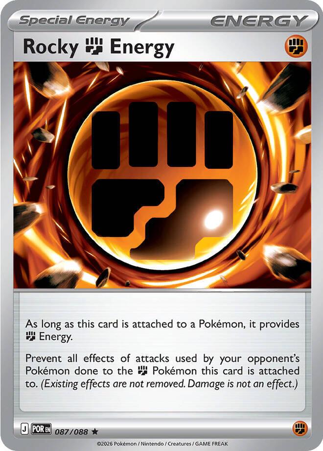 Perfect Order Rocky Fighting Energy [Holo] Pokémon card